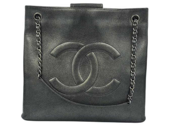 Girl Chanel Shoulder bag Black Leather  ref.288409