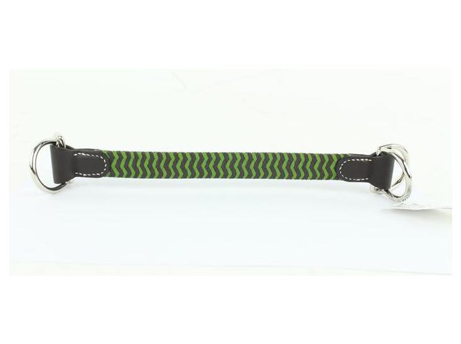 Écharpe / Wrap Hermès Green Ring Carre Vert  ref.288539