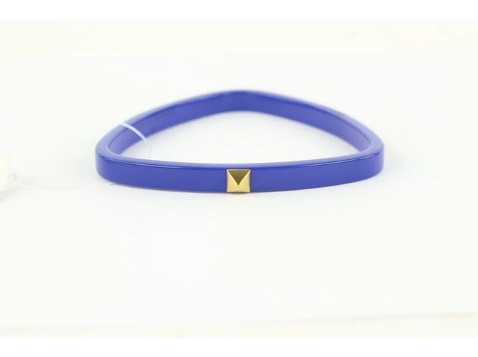 Hermès Pulseira com pulseira triangular Blue Royale Idylle Azul  ref.288610