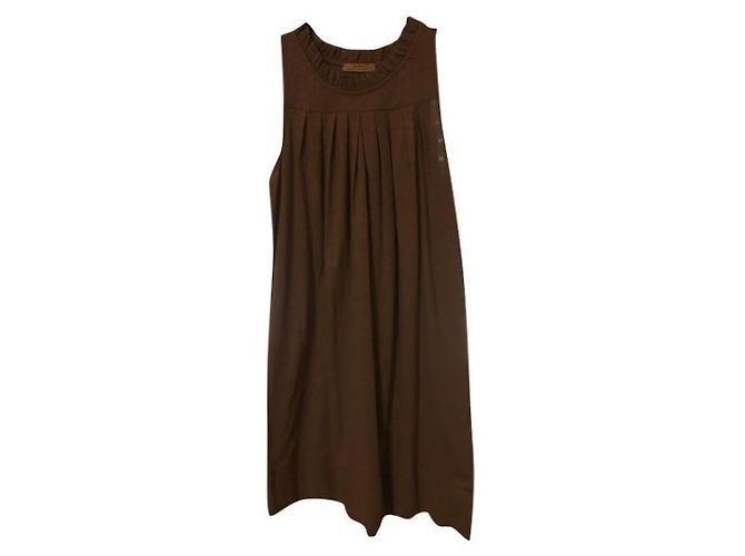 Massimo Rebecchi Alpha Kleid Grau Baumwolle Größe 44