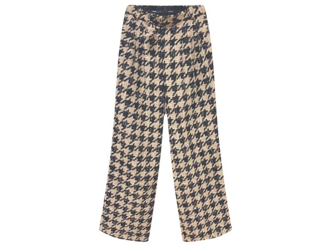 Chanel NEW 2019 Pantalon en tweed d'automne Multicolore  ref.289214