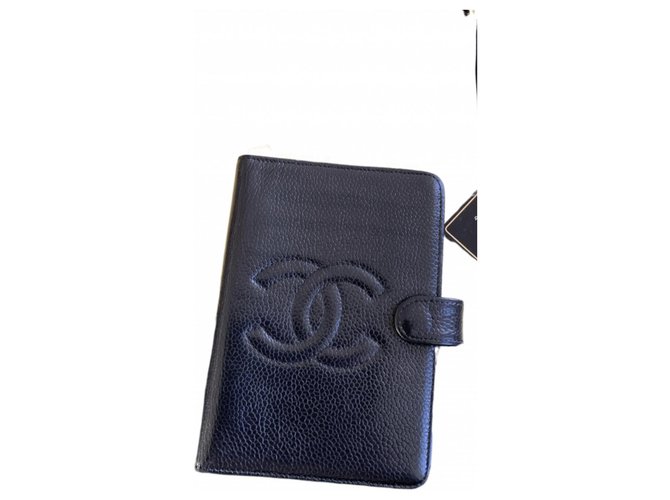 Chanel Purses, wallets, cases Black Leather  ref.289250