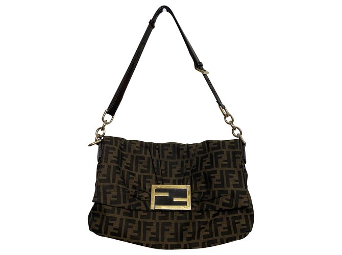 fendi flap bolsa