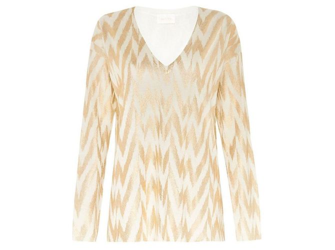 Sass & Bide Die Wanderin Weiß Golden
