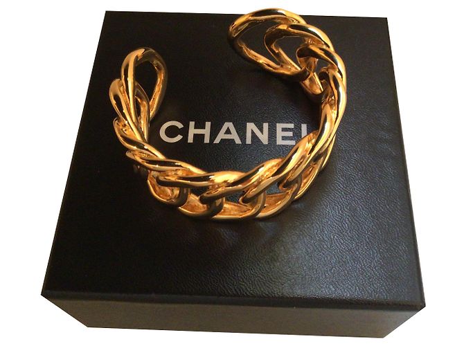 Coco Crush Chanel Bracciale CC in oro D'oro Placcato in oro