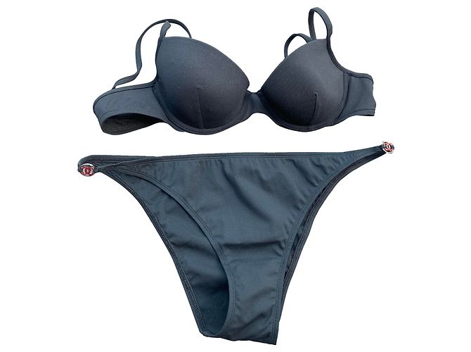Chanel Íntimos Negro Elastano