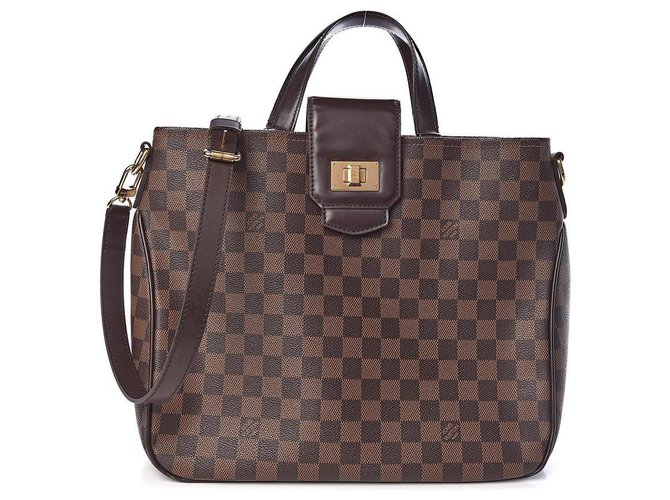 lv cabas rosebery damier