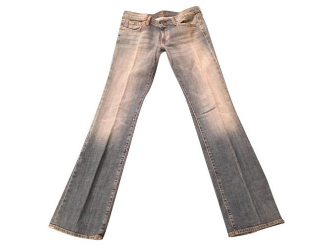 7 For All Mankind Jeans Hellblau  ref.290231
