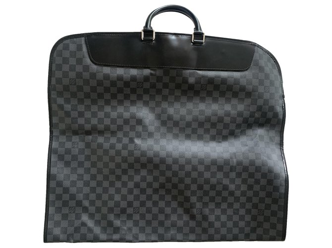Louis Vuitton Black Monogram Eclipse Garment Bag Cover 1 Hanger