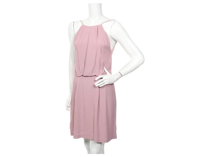 Samsoe & Samsoe Dresses Pink Viscose  ref.290587