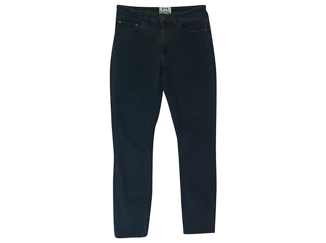 Acne Skin 5 Jeans Skinny Negros