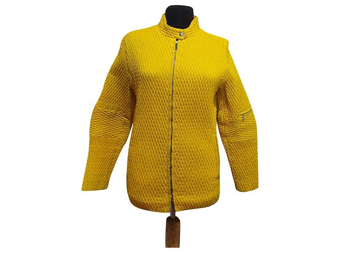 Giacca Bogner Gialla Sintetica Giallo