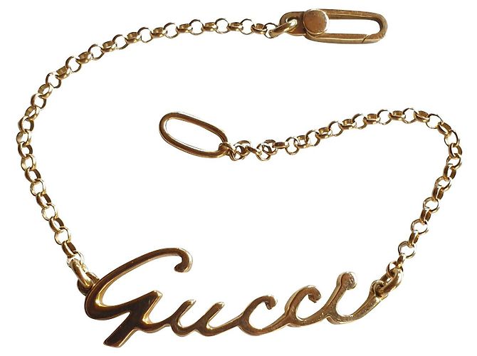 Pulsera Gucci de oro amarillo 750 Dorado