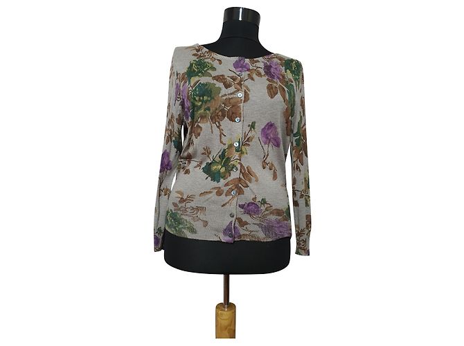Cárdigan Hobbs de seda y cachemira Talla 10 Multicolor