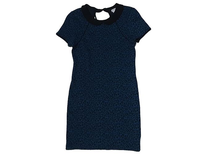 Autre Marque Cooperative Kleid Blau Schwarz