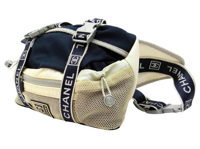 Chanel CC Sports Bum Bag Fanny Pack Waist Pouch Sports  ref.291417