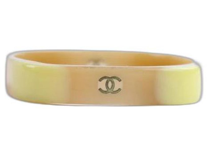 Chanel Karamell Beige Armreif Armband Manschette 01EIN 9CR0312  ref.291677