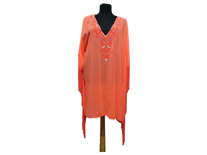 Túnica Matthew Williamson Naranja de Poliéster