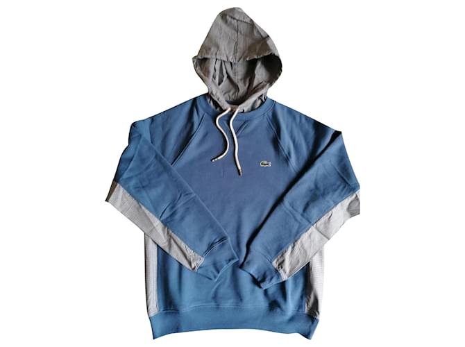 light blue lacoste hoodie