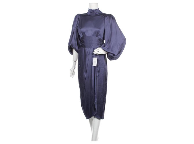 Autre Marque Dresses Blue Viscose  ref.292236