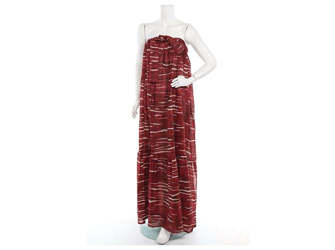 Humanoid Maxikleid Viscose M Mehrfarben