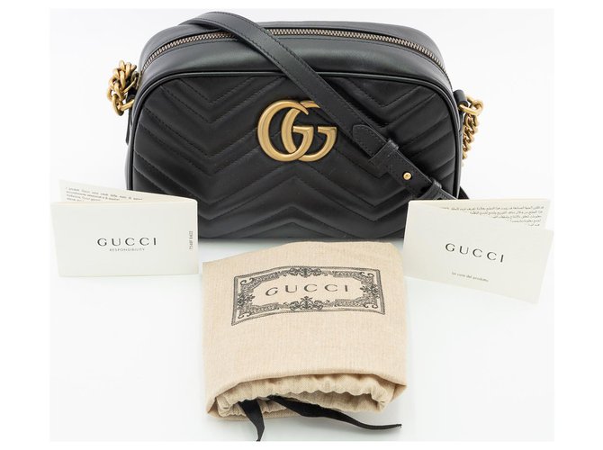 Gucci Small Torchon Marmont Matelassé Camera Bag - Blue Crossbody Bags,  Handbags - GUC1465241 | The RealReal