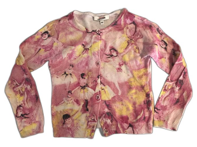 Jean Paul Gaultier Sweaters Pink Multiple colors Cotton  ref.292888