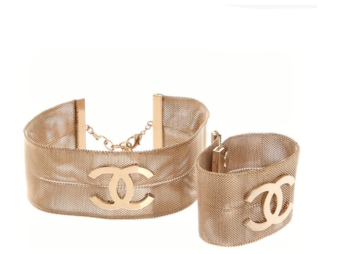 Chanel Conjuntos de joyería Gold hardware Metal  ref.293139