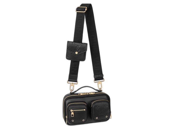 Louis Vuitton LV Utility crossbody bag new Black Leather ref.293147 - Joli  Closet