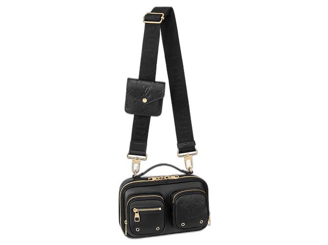 Louis Vuitton Bolsa crossbody LV Utility nova Preto