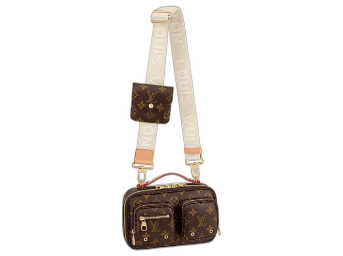 Louis Vuitton LV Utility cross body new Brown Leather ref.293148