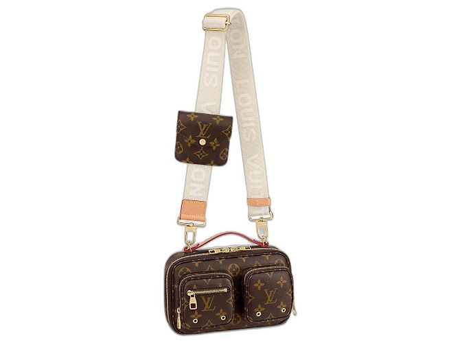 Louis Vuitton Borsa a tracolla LV Utility nuova Marrone