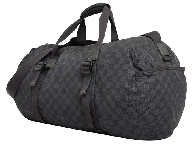 Louis Vuitton Damier Graphite Practical Keepall Bandouliere Bolsa de viaje  ref.293674