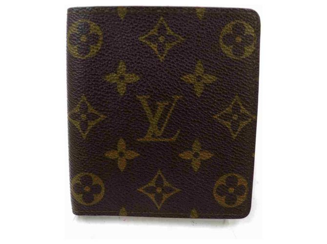 Louis Vuitton Monogram Men's Wallet Marco Florin Slender Multiple