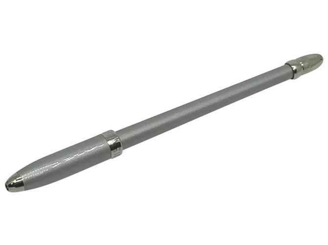 Twist Louis Vuitton Grau x Silber Stylo Kugelschreiber Stylo für Agenda oder Notebook