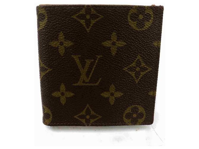 Louis Vuitton Monogram Multiple Wallet Bifold Slender Marco Florin