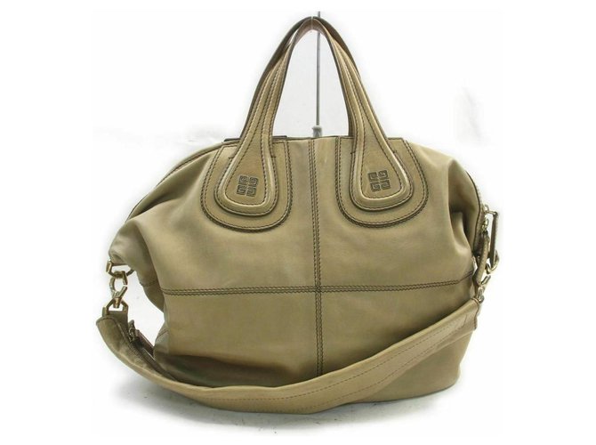 Givenchy Light Brown Beige Tan Nightingale 2way  ref.294103