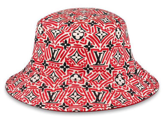 NEW! Louis Vuitton Hat MONOGRAM JACQUARD Pink CAP