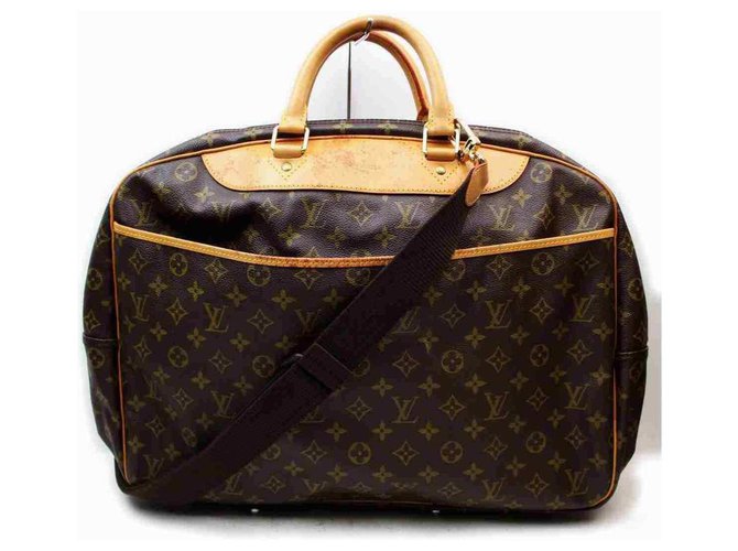 Louis Vuitton Leather & Nylon Santore Ardoise Garment Travel Bag