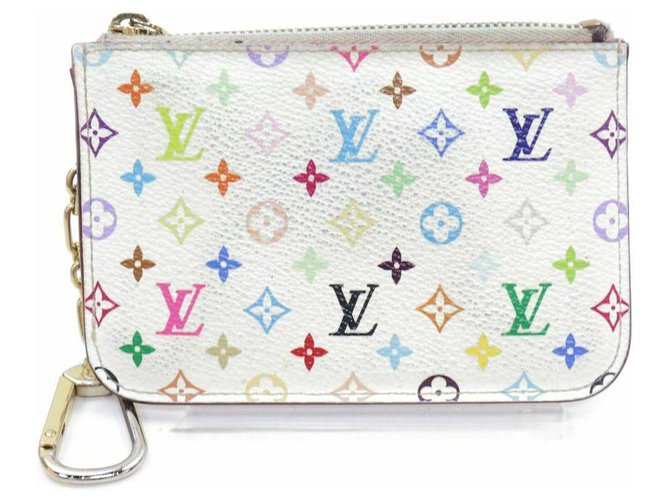 lv white monogram purse