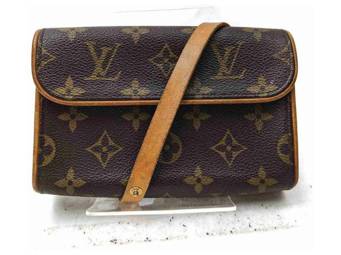 Louis Vuitton Pochette Florentine Bum bag Monogram with Strap
