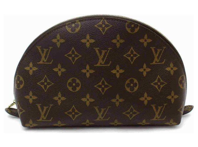 LOUIS VUITTON Trousse Demi Ronde Cosmetic GM – The Luxury Lady