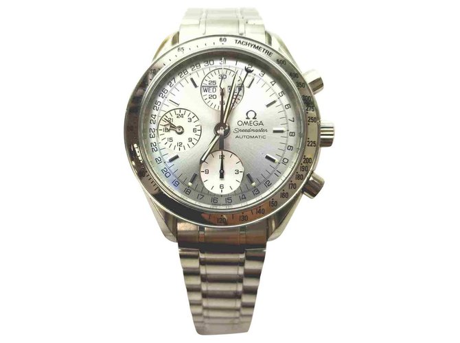 Omega silver 175.0084 Speedmaster Chronograph Watch Steel  ref.294360
