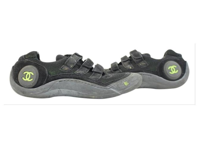 Chanel Zapatillas de escalada con logo CC 139cca1025  ref.294380