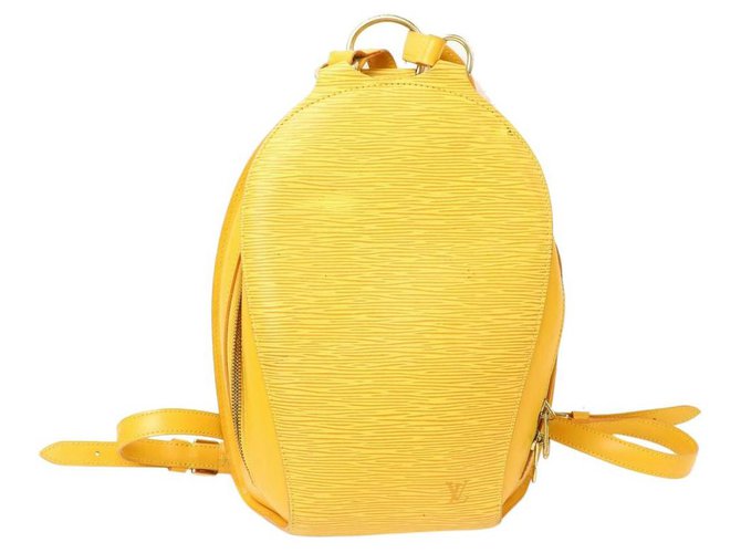 Louis Vuitton Mabillon Rucksack backpack(Yellow)