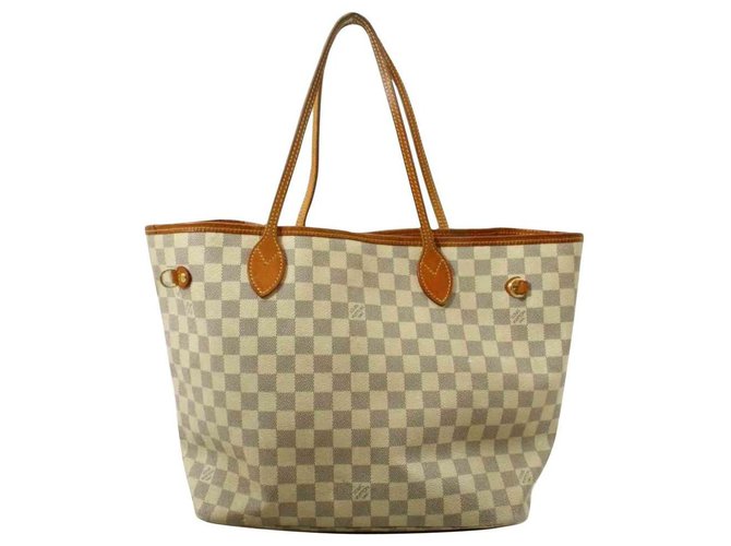 Neverfull MM Damier Azur - Women - Handbags