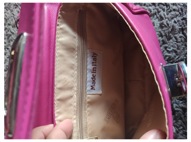 Autre Marque Madeleine handbag Pink  ref.295077