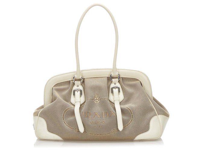 Prada White Handbags