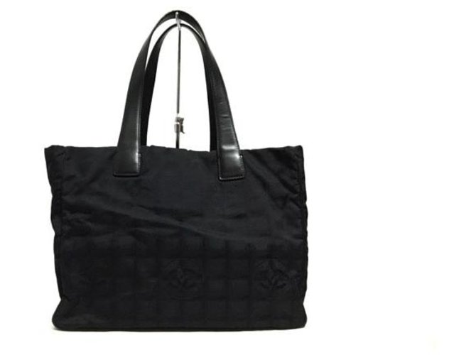 Chanel Travel line Black Leather  ref.295326