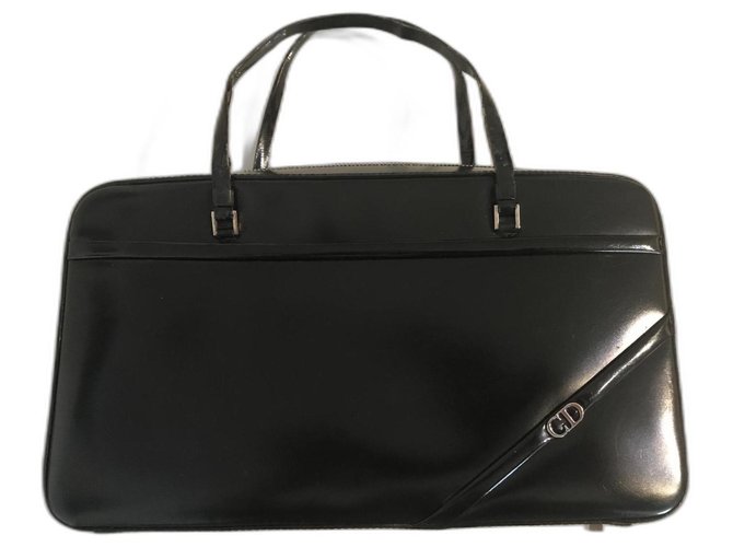 Dior Handbags Black Leather  ref.295677